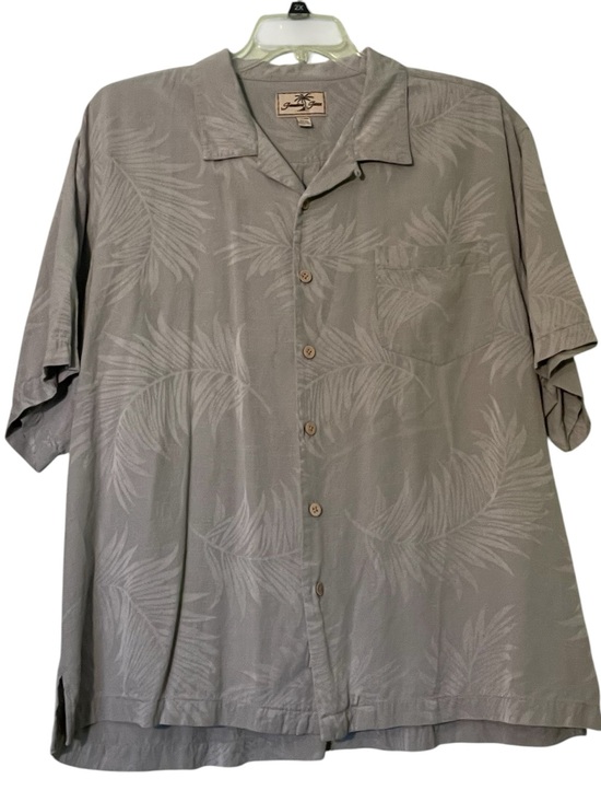 Jamaica Jaxx Other - Jamaican Jaxx 100 % silk Men's Short-Sleeve Palm-Print Camp Shirt. Size XXL GUC